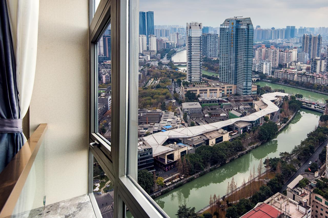 Chengdu Cloud Service Apartment Chunxi Taikoo Branch Exterior photo